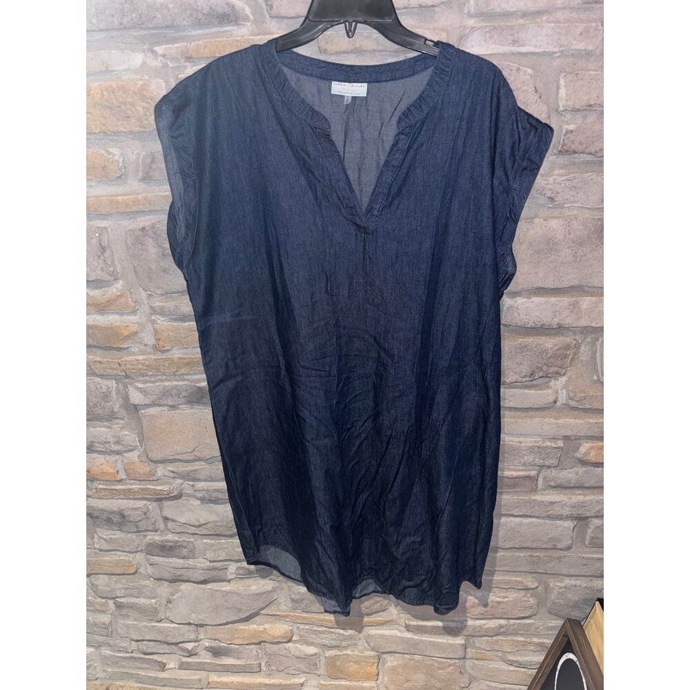 1X Bobbie Brooks denim dress NWOT